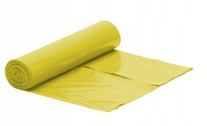 Żółte Worki na Śmieci do Segregacji Plastiku 120 L
