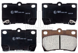 BLUE PRINT ADT342156 Zestaw klocków hamulcowych, h