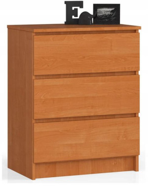 Komoda K 60 Cm 3 Szuflady Olcha