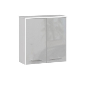 Szafka Wisząca W 60 Cm Fin 2d Biała / Metalik Poły