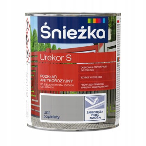 Farba Śnieżka Urekor S Antykorozyjny Popielaty 0,8