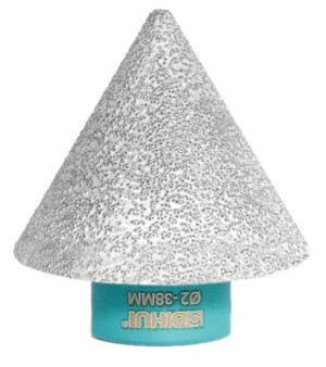 Frez, Stożek Diamentowy Do Gresu 2-38mm M14 Bihui