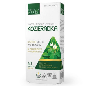 Medica Herbs Kozieradka 60 kaps NA TRAWIENIE