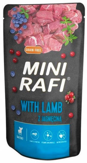 Mokra Karma Dla Psa Rafi Mini Jagnięcina 150g