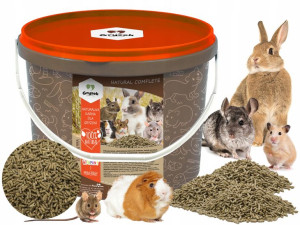 Karma Naturalny Pokarm Granulat Dla Gryzoni Królik