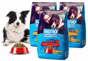 Sucha Karma Dla Psa Dingo Z Wołowiną Drobiem 30kg