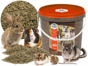 Karma Naturalny Pokarm Granulat Dla Gryzoni Królik