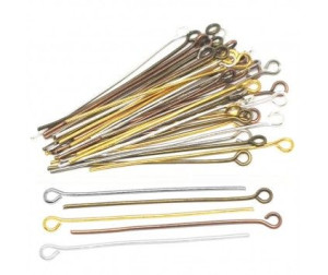 Szpilki Haczyki Montażowe 4cm 50szt Mix