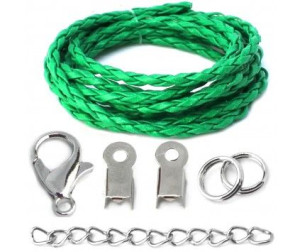 Zestaw Bransoletka DIY Baza do Literek Zielona