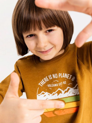 Bluza chłopięca z nadrukiem w stylu Adventure B-ANDY JUNIOR 158-164