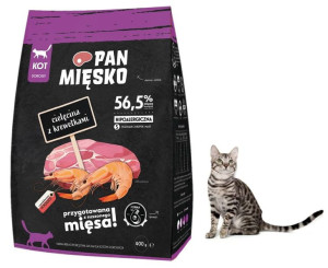 Pan Mięsko Karma Cielęcina z Krewetkami roz S 400g