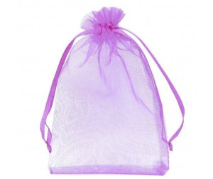 Organza woreczek z ogranzy 14x9 Święta 1szt Fioletowy