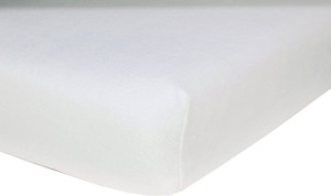 Prześcieradło frotte bawełniane z gumką 180x200 grube białe