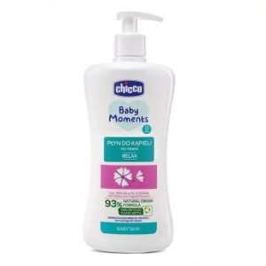 CHICCO Baby Moments płyn do kąpieli 0m+ Relax 500ml