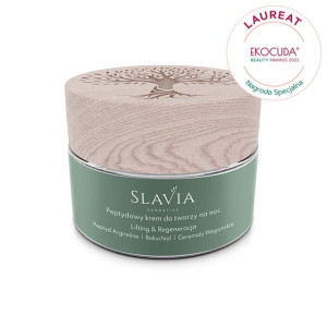 SLAVIA Cosmetics Peptydowy krem do twarzy na noc Lifting  50 ml
