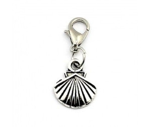 Zawieszka do bransoletek charms muszelka muszla