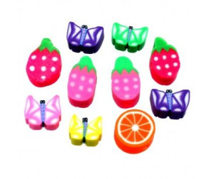 Koraliki Fimo Mix Masa Fimo Miltikolor 4szt