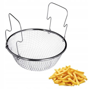 Metalowy Koszyk Do Smażenia Frytek Siatka Fi 24 Cm