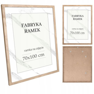 Ramka 70x100 ramki na zdjęcia ramka B1 brąz rama