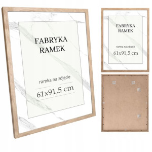 Ramka 61x91,5 ramka na zdjęcia rama brąz ramki