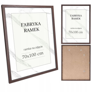 Ramka 70x100 ramki na zdjęcia ramka B1 wenge rama