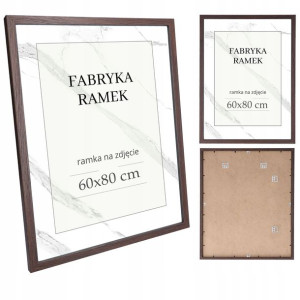 Ramka 60x80 ramka na zdjęcia ramki wenge rama