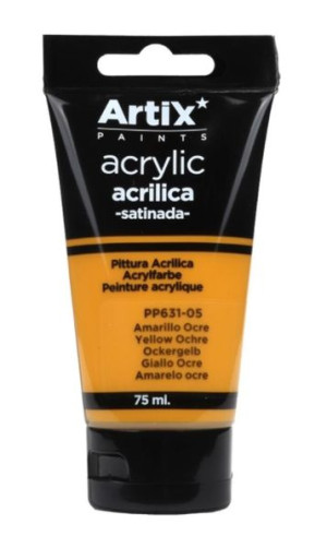 Farba Akrylowa 75 Ml Ochra Żółta