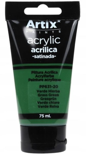 Farba Akrylowa 75 Ml Ciemnozielona