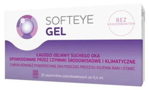 Softeye Gel żel do oczu 20 pojemników