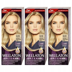Wellaton Intense Farba do Włosów 10/81 Ult Blondx3