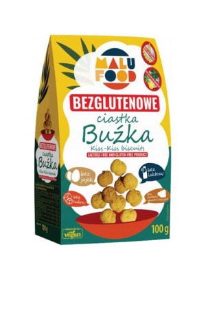 Malu Ciastka Buźka Bez Cukru Glutenu Laktozy Jajek