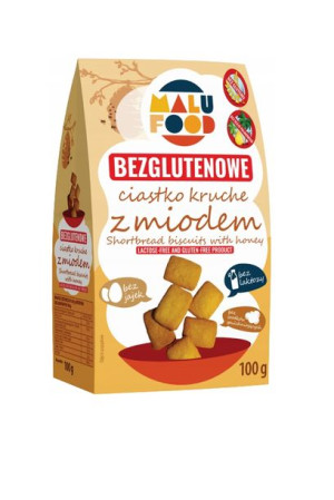 Malu Ciastka Kruche Z Miodem Bez Glutenu Laktozy