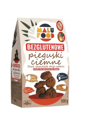 Malu Pieguski Ciemne Ciastka Bez Cukru Glutenu