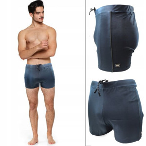 Moraj Kąpielówki Męskie Plażowe 900-118 BLUE 4XL