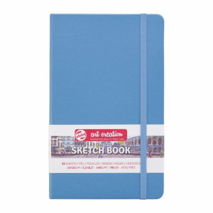 Szkicownik błękitny 140g 80 13x21Talens