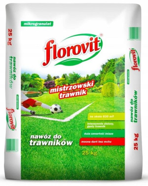 Florovit Nawóz do trawników mistrzowski 25kg mech