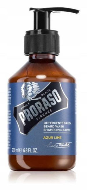 Proraso szampon do brody Blue Azur Lime 200ml