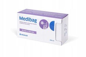 Medibag torebki do sterylizacji 200sztuk 90x135mm