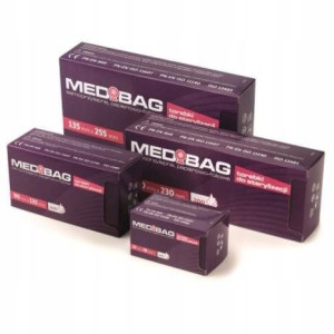 Medibag torebki do sterylizacji 200sztuk 135x255mm