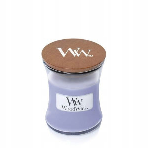 WoodWick Świeca mała Lavender Spa 30h 85g