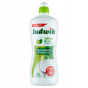 Ludwik Płyn do naczyń 900g limonka z melisą