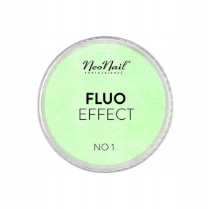 NeoNail Puder Fluo Effect 01 - Yellow Green