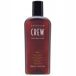 American Crew 3 w 1 szampon odżywka żel 250ml
