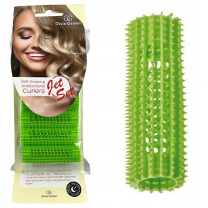 Olivia Garden Wałki JetSet zielone 6sztuk