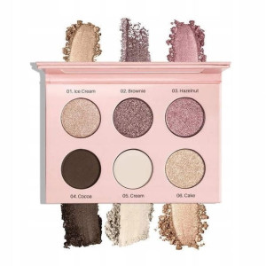 Neo Make Up Paleta cieni prasowanych Nude