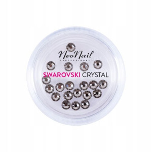 Neonail Cyrkonie Swarovski SS10 20sztuk Black Diam