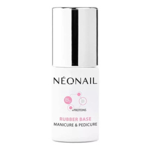 NeoNail Lakier Hybrydowy Base Rubber 7,2ml