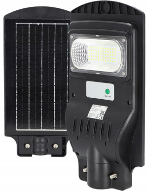 Lampa solarna uliczna LED latarnia panel 30W IP65