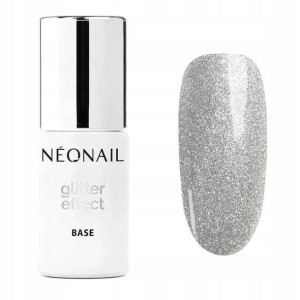 NeoNail Lakier Hybrydowy Base GE Silver Shin 7,2ml
