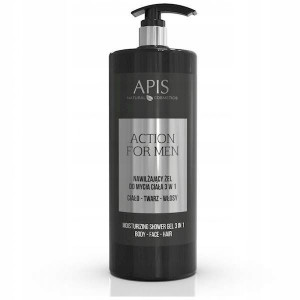 APIS Action for Men żel do mycia ciała 3w1 1L